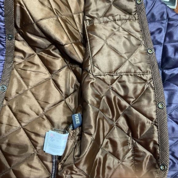 LAVENHAM -Purple/Brown Lightweight MacPhee Jacket Sz 36/Small - Picture 5 of 12